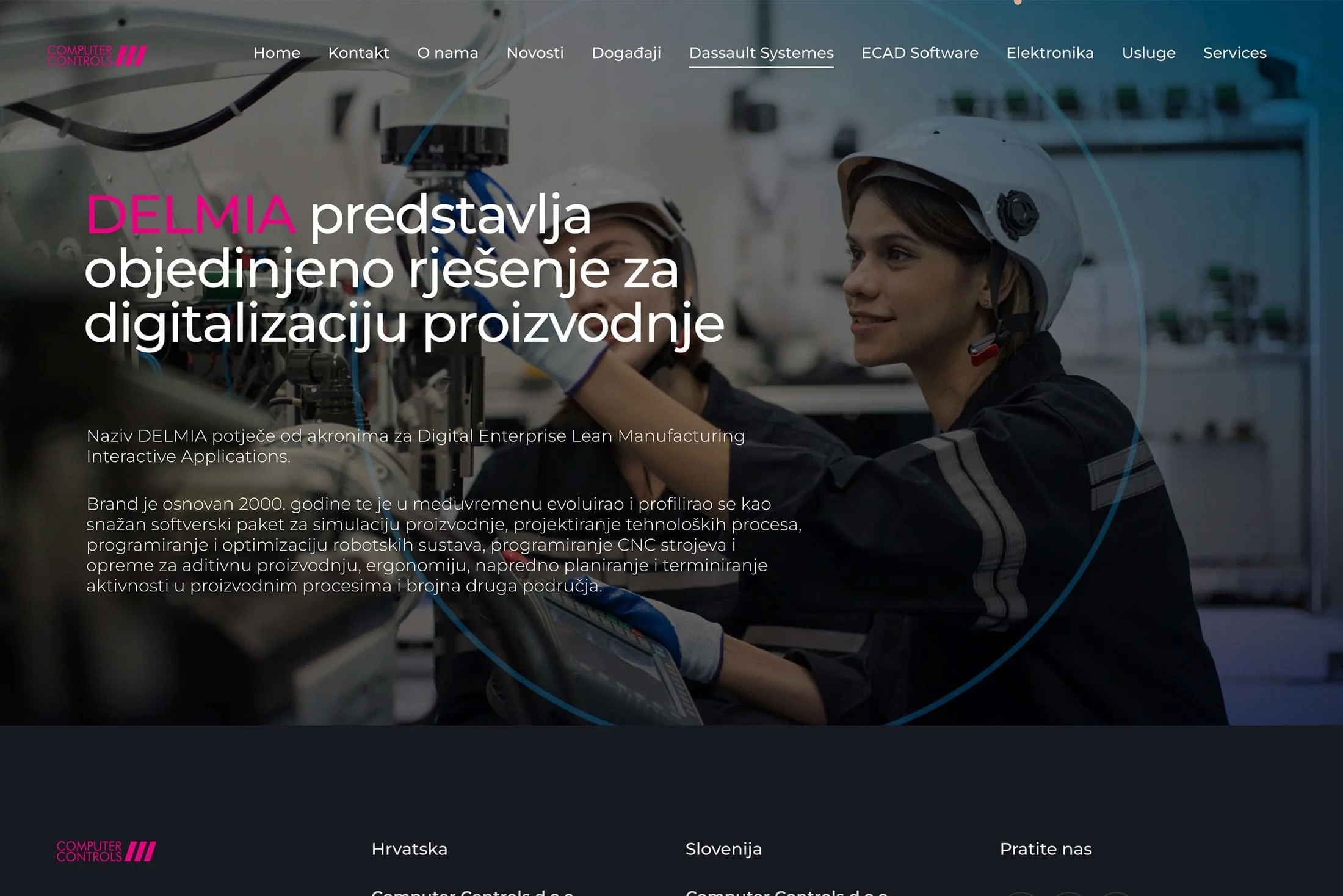 Dizajn i izrada web stranice Computer Controls - slika 9