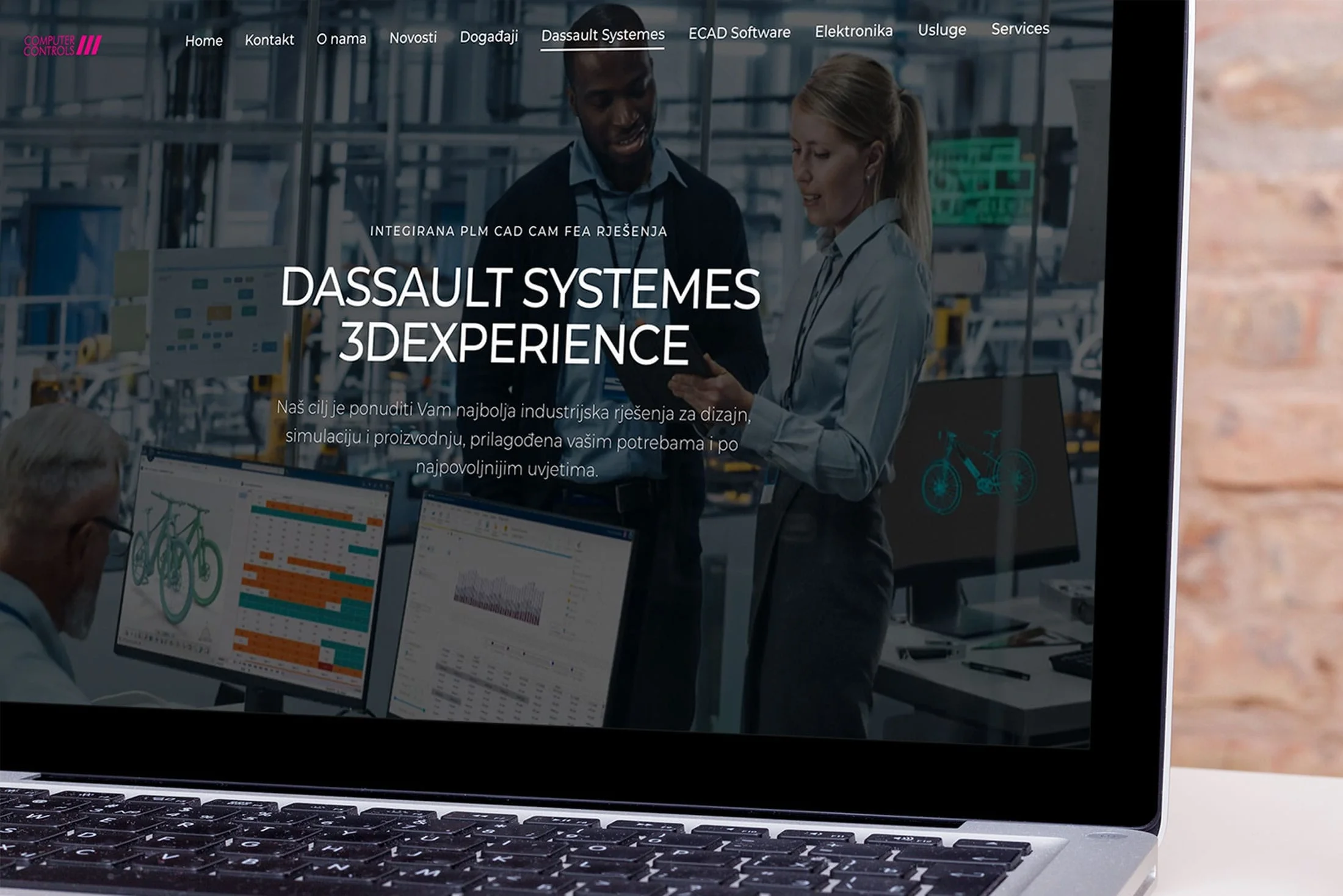 Dizajn i izrada web stranice Computer Controls - slika 4
