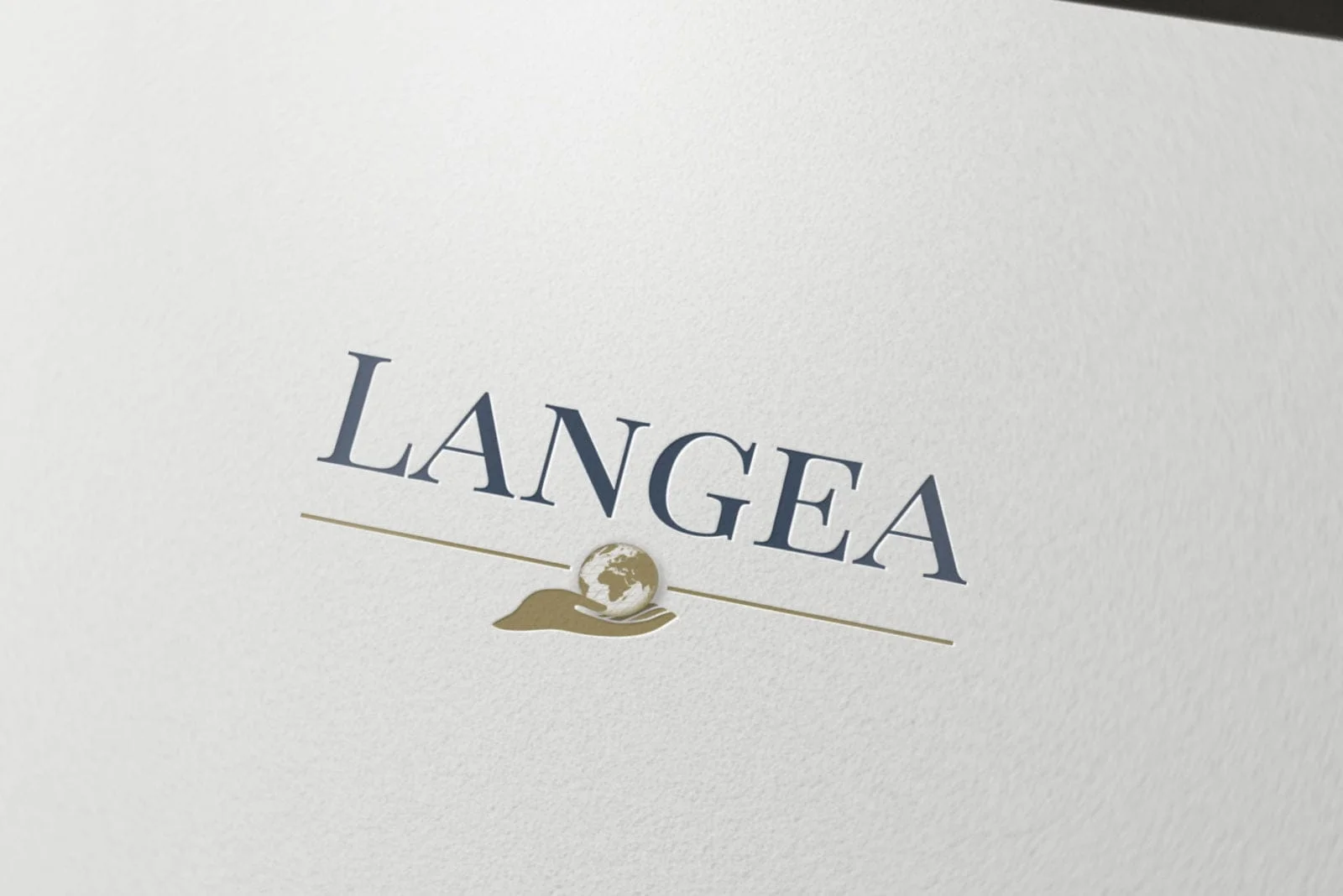 Dizajn logotipa Langea centar za poduku stranih jezika, prijevod i lekturu