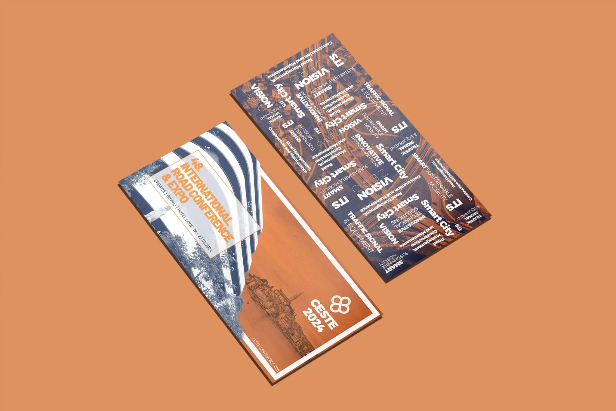 Dizajn materijala za konferenciju CESTE 2024