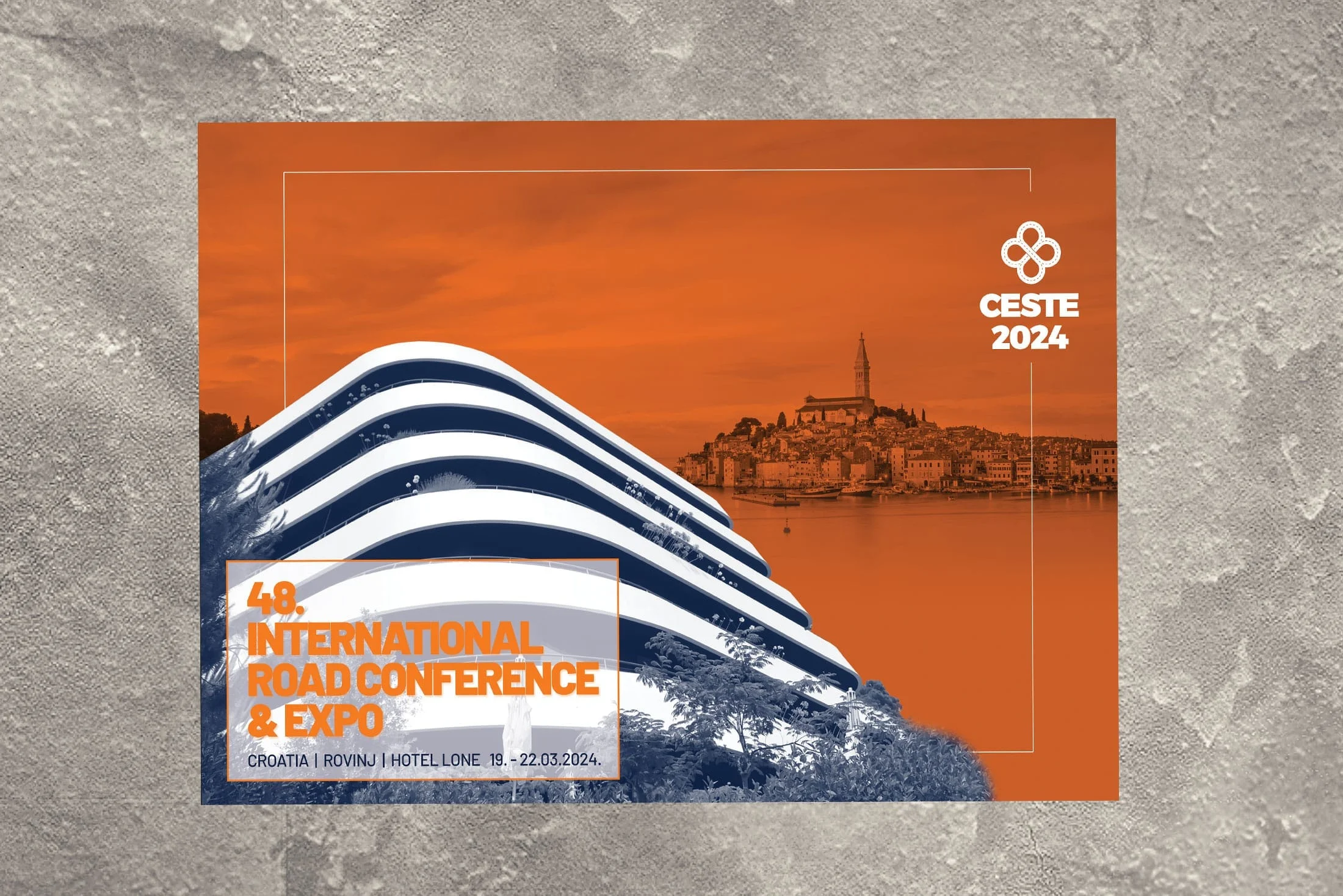 CESTE 2024 - dizajn stolnog podmetača