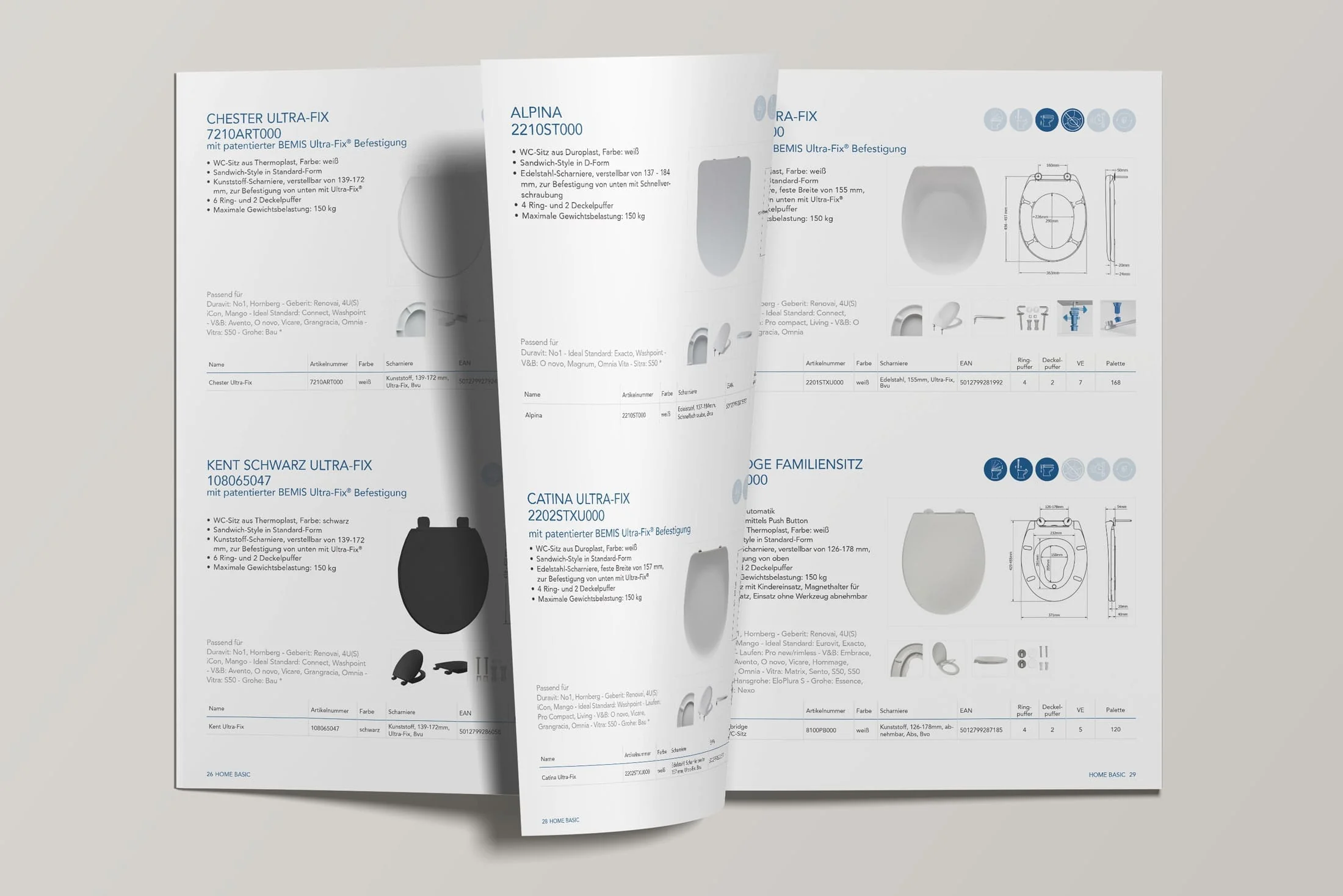 Izrada grafičke pripreme za njemački katalog Bemis - slika 3