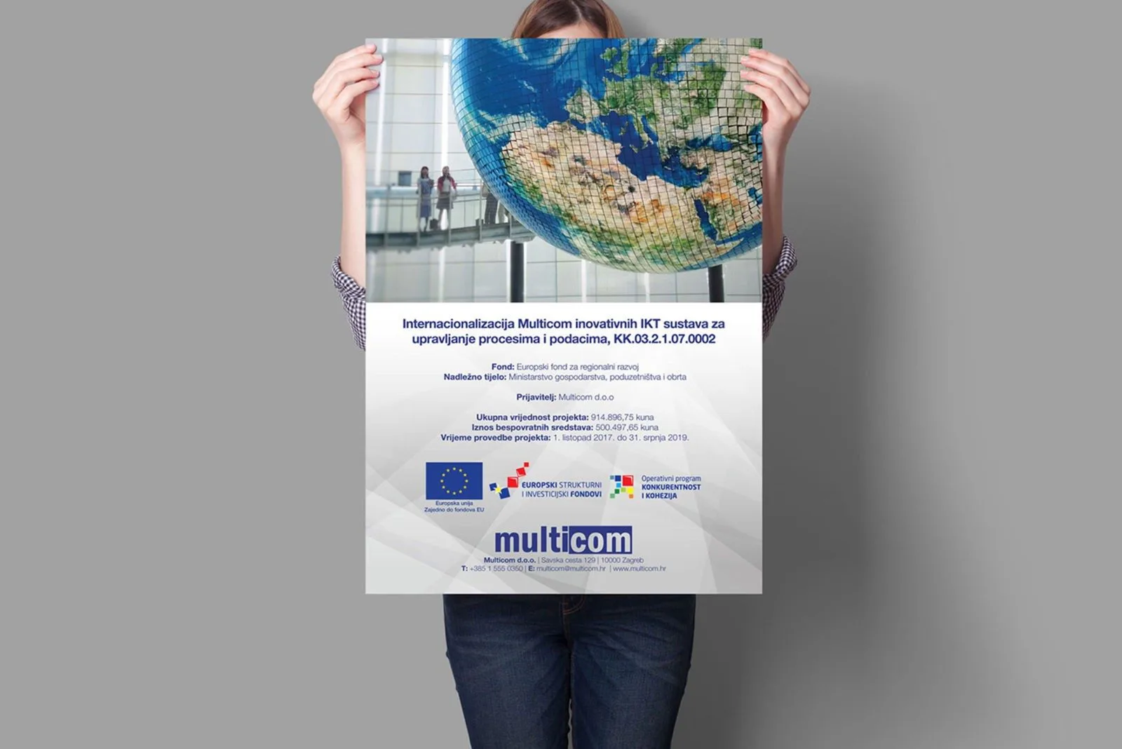 Multicom Poster Design