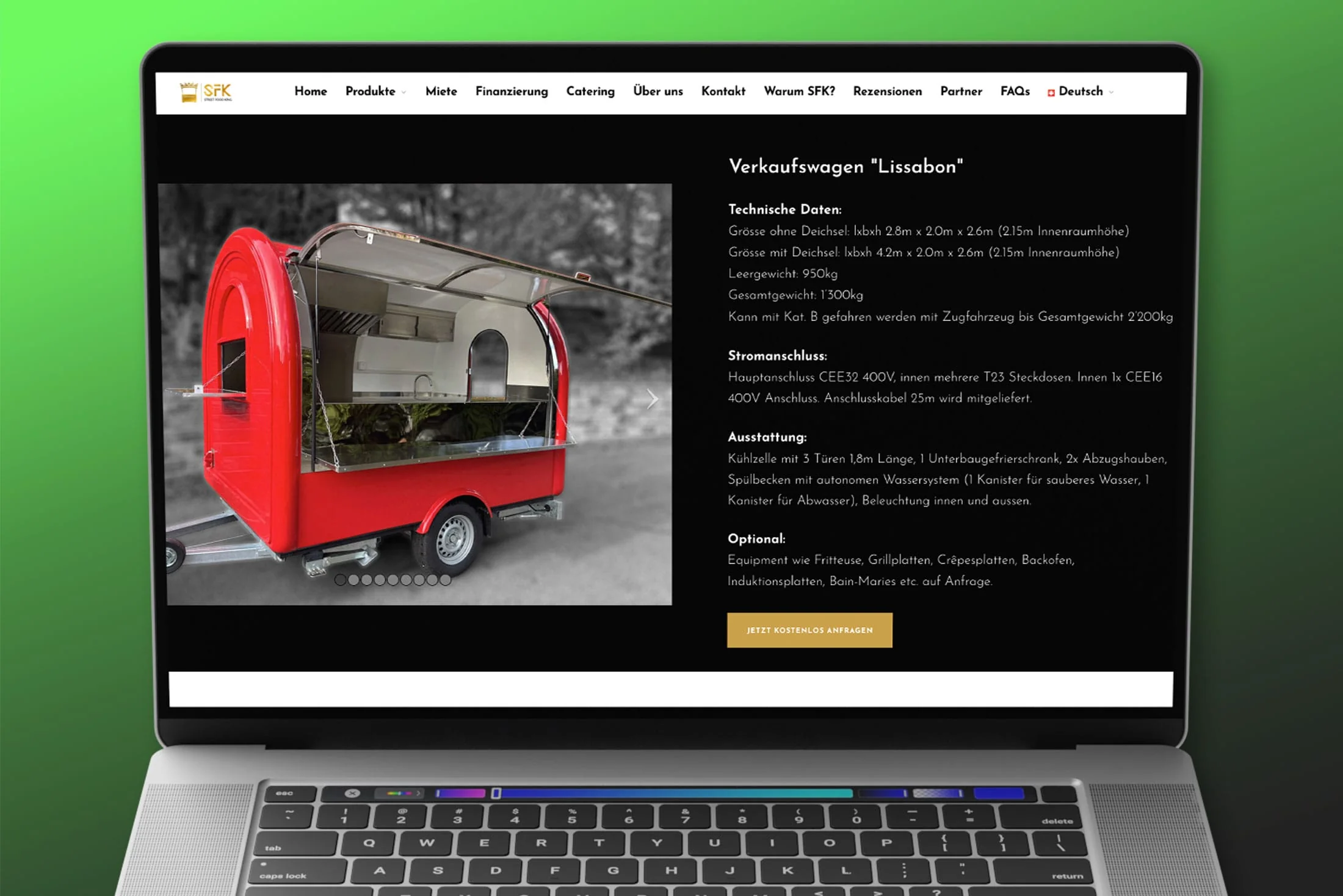 Redizajn webshopa Street Food King - slika 3