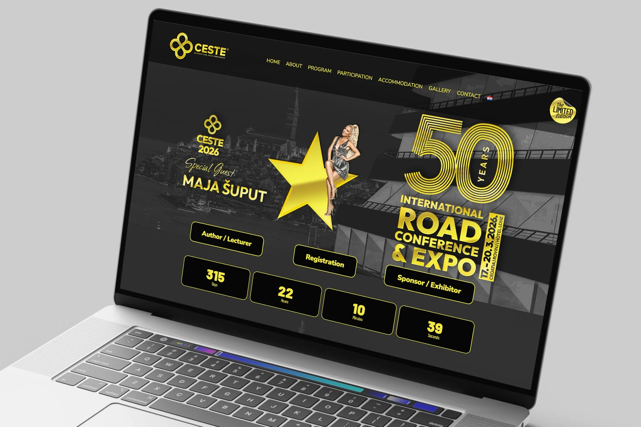 Redizajn i vizualni identitet za jubilarnu CESTE 2026 konferenciju