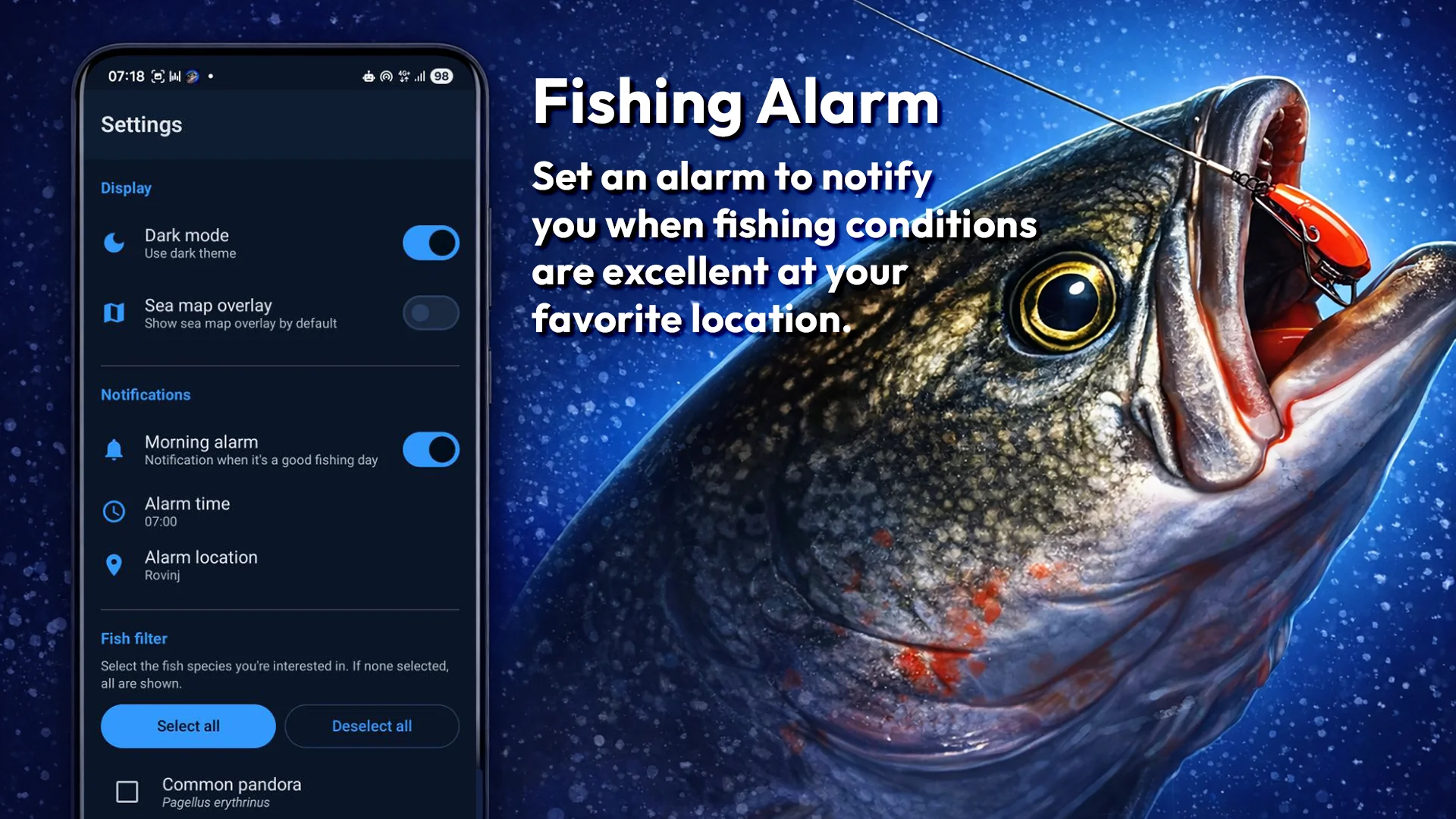 Tisch Fishing — Fishing Forecast App for the Adriatic - image 3